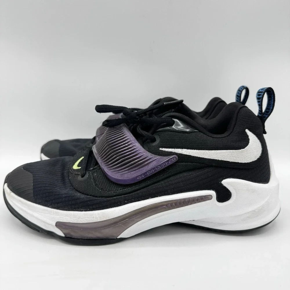 Nike Zoom Freak 3 Project 34 Basketball Shoes Black DB4158-001 Youth Size 6Y